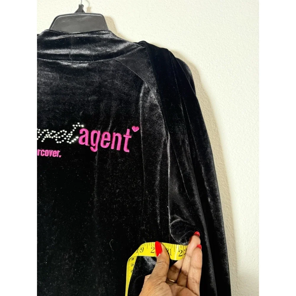 Limited Edition Victoria Secret Vintage Secret Agent Velvet Robe Size Med‎